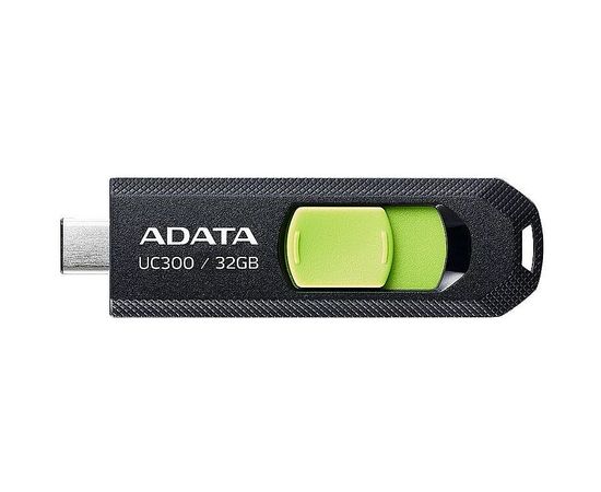 ADATA FLASHDRIVE UC300 32GB USB 3.2 BLACK&GREEN