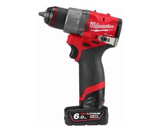 Urbjmašīna-skrūvgriezis Milwaukee M12 FDD2-602X; 12 V; 2x6,0 Ah akum.