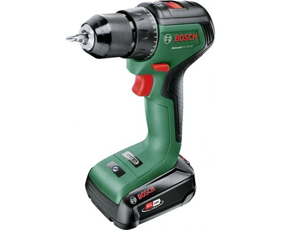 Urbjmašīna-skrūvgriezis Bosch UniversalDrill 18V-60; 18 V; 1x2,0 Ah akum.