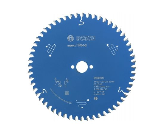 Griešanas disks Bosch Expert for Wood; 190x20x2,6 mm; Z56