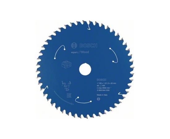 Griešanas disks kokam Bosch Expert for Wood 2608644509; 165 mm