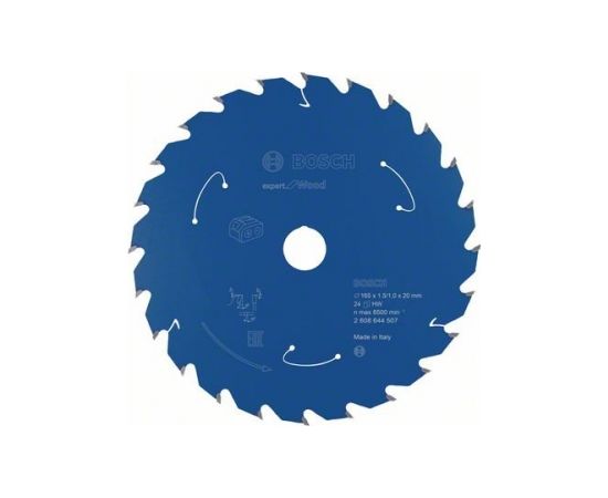 Griešanas disks kokam Bosch Expert for Wood 2608644507; 165 mm