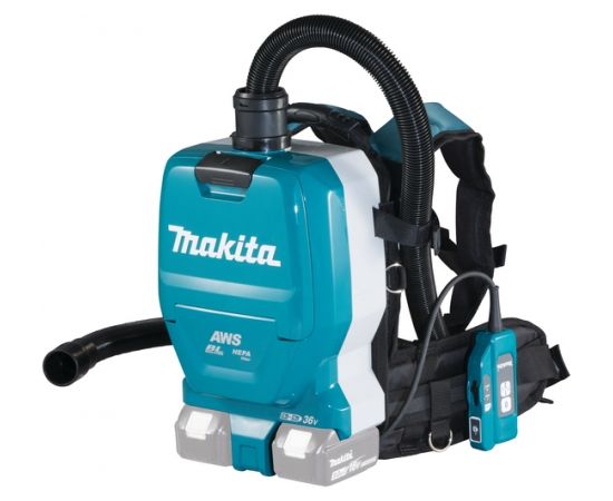 Akumulatora putekļsūcējs Makita DVC265ZXU; 2x18 V (bez akumulatora un lādētāja)