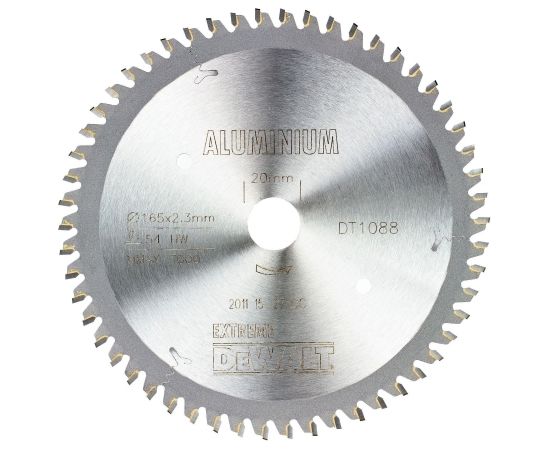 Griešanas disks kokam DeWalt; 165x2,3x20,0 mm; Z54; -5°