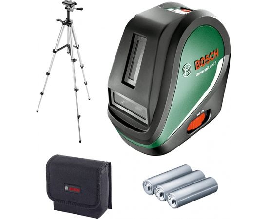 Krustveida lāzera nivelieris Bosch Universal Level 3 Set