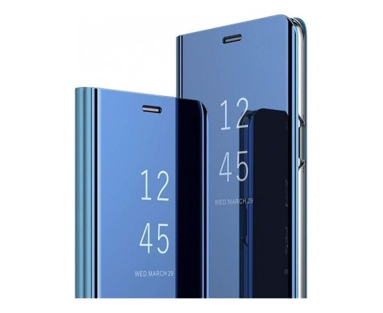 Mocco Clear View Cover Case Grāmatveida Maks Telefonam Samsung Galaxy S23 Zils