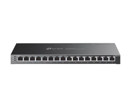 TP-Link TL-SG2016P network switch L2/L3/L4 Gigabit Ethernet (10/100/1000) Power over Ethernet (PoE) Black