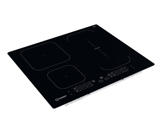 Indesit IB 65B60 NE Black Built-in 59 cm Zone induction hob 4 zone(s)