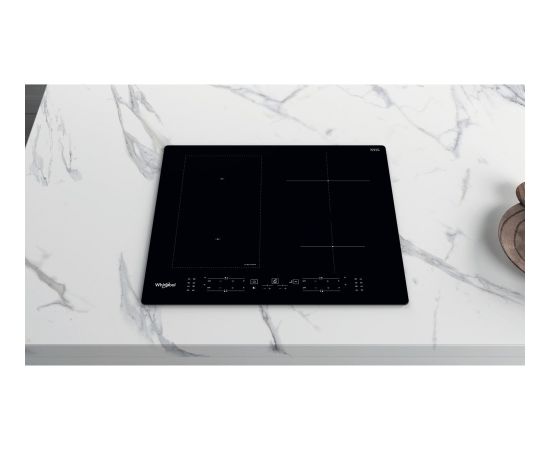 Whirlpool WL B3360 NE Black Built-in 59 cm Zone induction hob 4 zone(s)