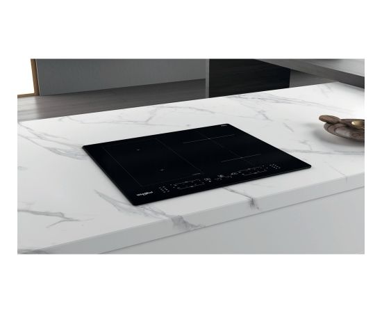 Whirlpool WL B3360 NE Black Built-in 59 cm Zone induction hob 4 zone(s)