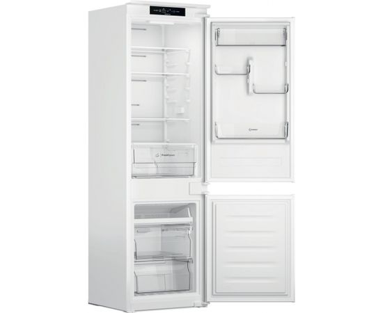 Indesit INC18 T311 fridge-freezer Built-in 250 L F White Ledusskapji, iebūvējami