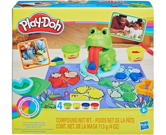 PLAY-DOH Sākuma komplekts "Frog N Colors"