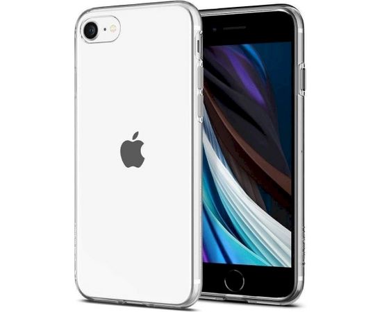 Fusion Ultra Back Case 2 mm Izturīgs silikona aizsargapvalks Apple iPhone SE 2022 caurspīdīgs