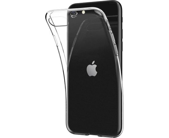 Fusion Ultra Back Case 2 mm Izturīgs silikona aizsargapvalks Apple iPhone SE 2022 caurspīdīgs