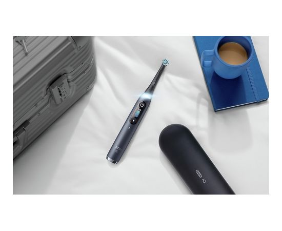 Oral-B Electric Toothbrush iO 9 Series Duo Rechargeable, For adults, Number of brush heads included 2, Black Onyx/Rose, Number of teeth brushing modes 7