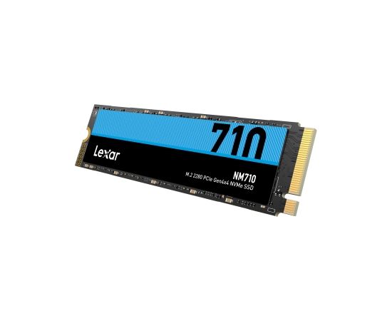 Lexar M.2 NVMe SSD NM710 500GB SSD form factor M.2 2280, SSD interface PCIe Gen4x4, Write speed 2600 MB/s, Read speed 5000 MB/s