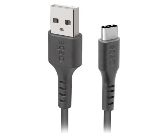 Data Cable USB 2.0 to Type-C 1.5m By SBS Black