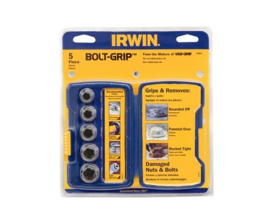 Uzgaļu komplekts Irwin Bolt-Grip; 5 gab.