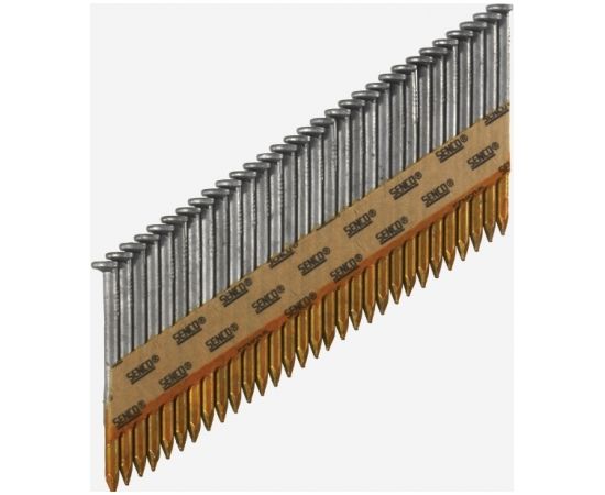 Naglas Senco GC57ASBKR; 2,87x75 mm; 34°; 2000 gabali; karstā cinka