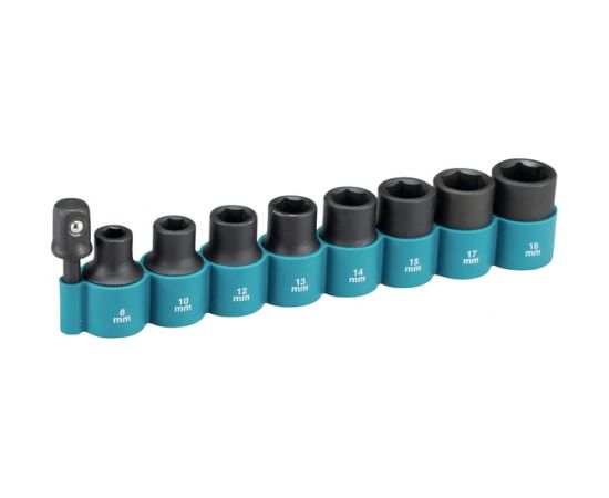 Spēka patronu komplekts Makita B-54645; 1/2; 9 gab. Mehāniskie instrumenti