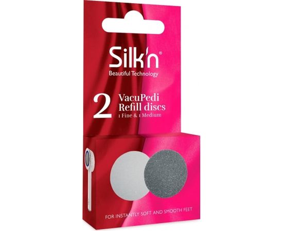 Silkn VacuPedi refill soft&medium VPR2PEUSM001