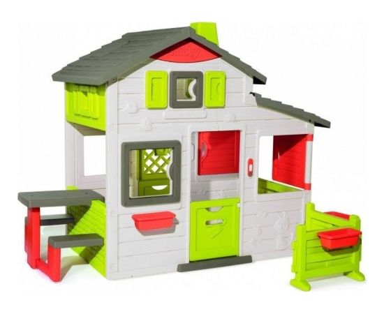 Smoby Neo Friends rotaļu māja ar pagalmu GXP-763011