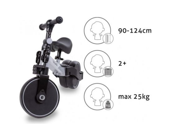 Sunbaby Velosipēds "3-in1" PICO gray Kidwell Trīsriteņi un skrejmašīna