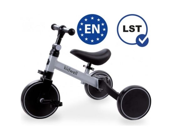 Sunbaby Velosipēds "3-in1" PICO gray Kidwell Trīsriteņi un skrejmašīna