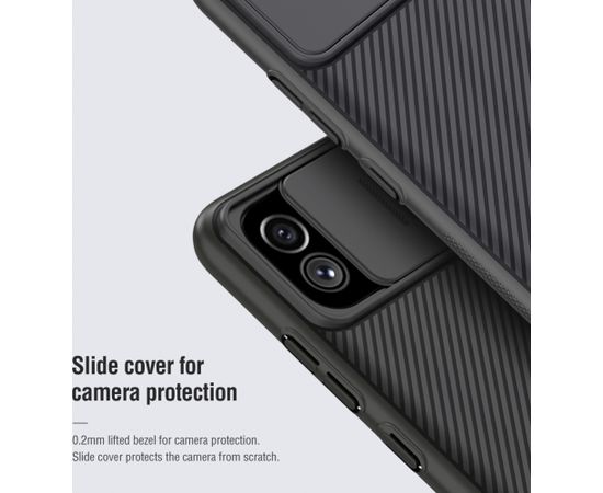 Nillkin CamShield Hard Case for Samsung Galaxy A03 Black