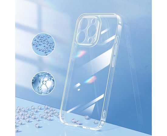 Fusion Precise Case 2mm izturīgs silikona aizsargapvalks Apple iPhone 14 caurspīdīgs