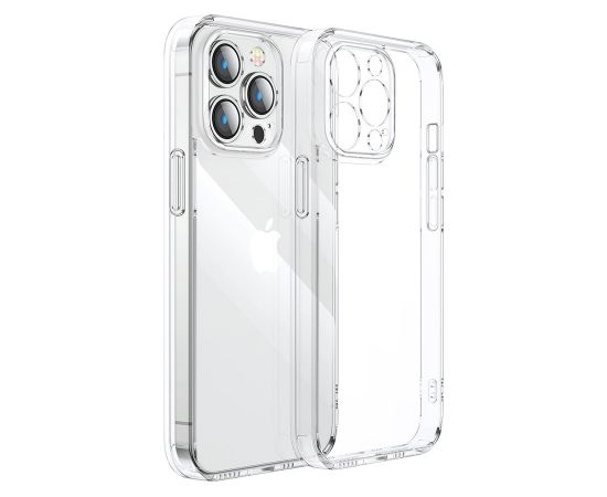 Fusion Precise Case 2mm прочный силиконовый чехол для Apple iPhone 14 Pro прозрачный