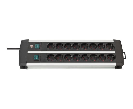 Brennenstuhl Premium Alu-Line technology, 16-way power strip