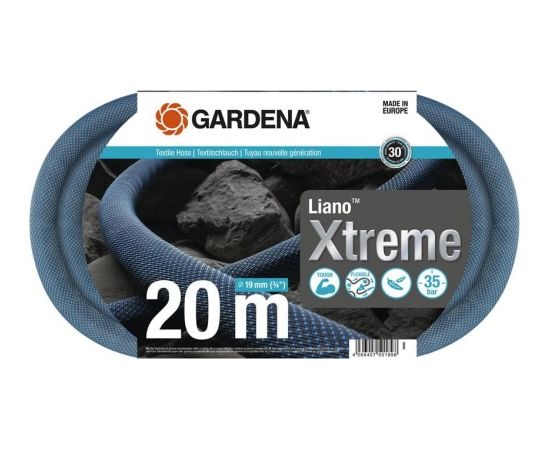 Gardena Tekstila šļūtene Liano™ Xtreme 19 mm (3/4"), 20 m