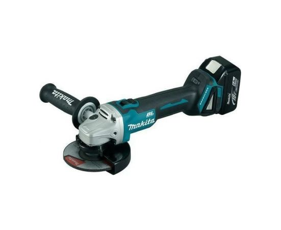 MAKITA DGA504RT3J Leņķa slīpmašīna 18 V; 3x5,0 Ah akum. + BL1850B + DC18RD