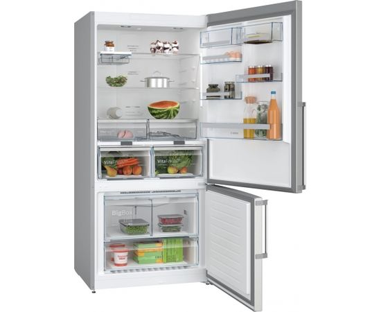 Bosch Serie 6 KGN86AIDR fridge-freezer Freestanding 631 L D Stainless steel