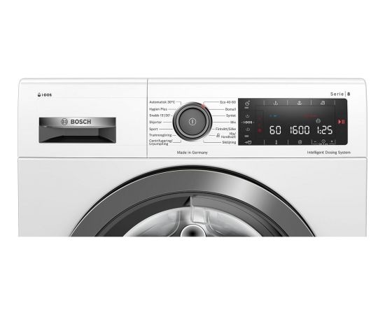 Bosch WAX02KLOSN s8 veļas mašīna 10kg 1600RPM iDOS