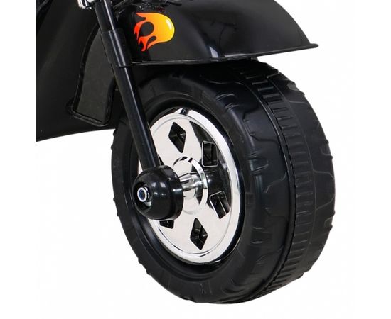 Elektiskais motocikls "Hot Chopper", melns