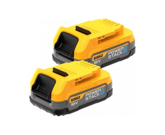 Akumulators DeWalt DCBP034E2-XJ Powerstack; 18 V; 1,7 Ah; Li-ion; 2 gab.