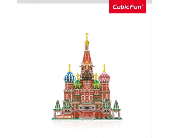 Cubic Fun CUBICFUN 3D puzle NatGeo - Svētā Bazilija katedrāle