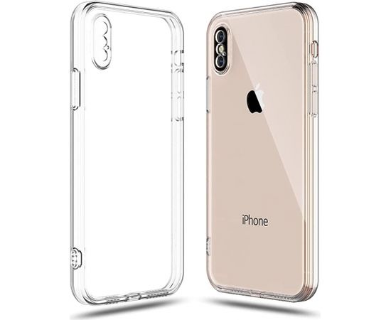 Fusion Precise Case 2mm прочный силиконовый чехол для Apple iPhone XS Max прозрачный