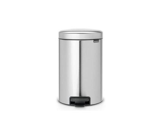 Brabantia atkritumu tvertne ar pedāli NewIcon, 5l, matt steel FPP