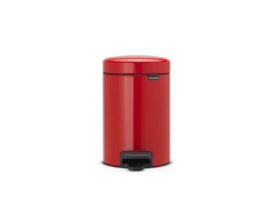 Brabantia atkritumu tvertne ar pedāli NewIcon, 3l, passion red