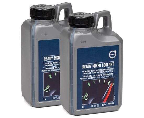 Coolant G11 Green 1L Volvo Antifreeze Ready-to-Use Dzesēšanas šķidrums