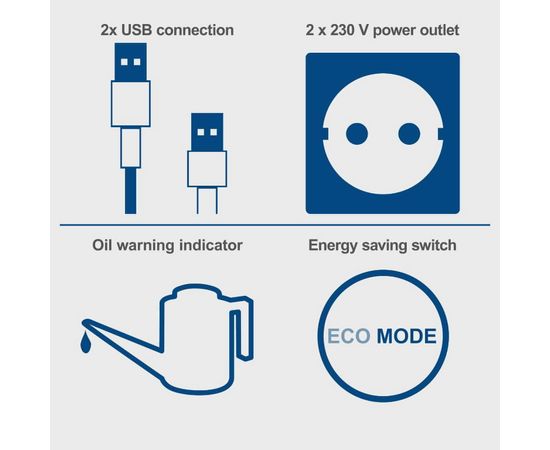 Invertora tipa ģenerators SG2500i, Scheppach