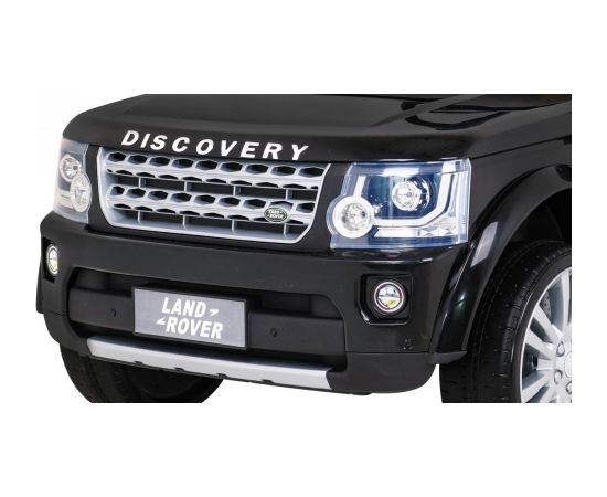 Land Rover Discovery vienvietīgs elektromobilis, melns