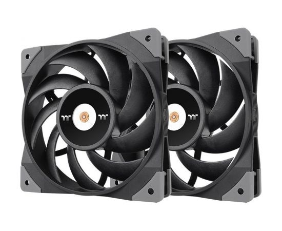 Thermaltake TOUGHFAN 12 Computer case Fan 12 cm Black 2 pc(s)