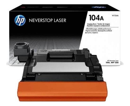 HP Барабан для обработки изображений Хьюлетт-Паккард 104A Черный (W1104A)