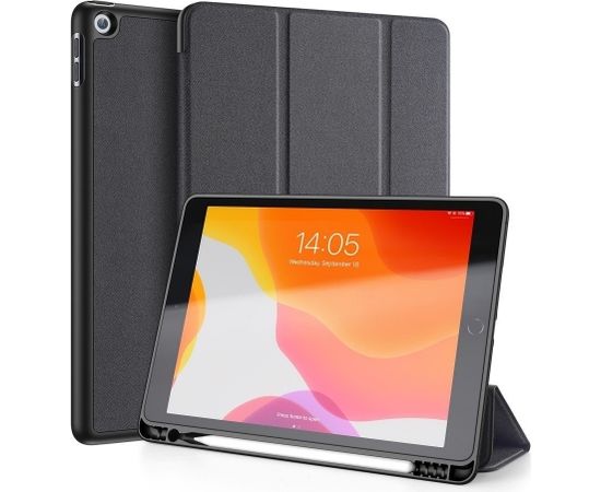 Dux Ducis Domo Magnet Case Grāmatveida Maks Planšetdatoram Apple iPad 7 10.2 (2019) A2200 / A2198 / A2232