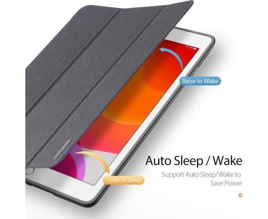 Dux Ducis Domo Magnet Case Grāmatveida Maks Planšetdatoram Apple iPad 7 10.2 (2019) A2200 / A2198 / A2232