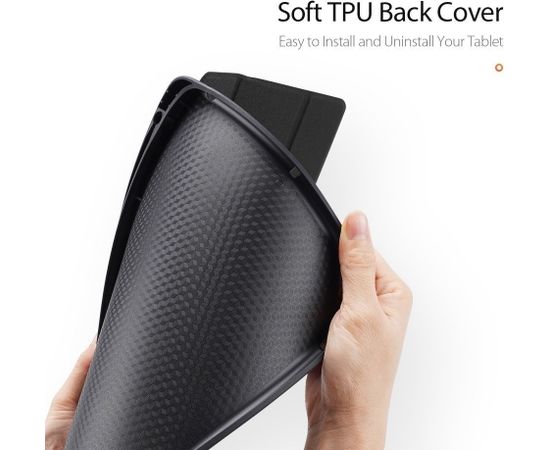 Dux Ducis Domo Magnet Case Grāmatveida Maks Planšetdatoram Apple iPad 7 10.2 (2019) A2200 / A2198 / A2232